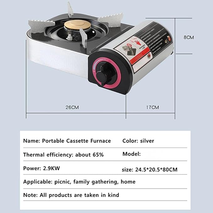 Gas Cooker Outdoor Mini Square Stove