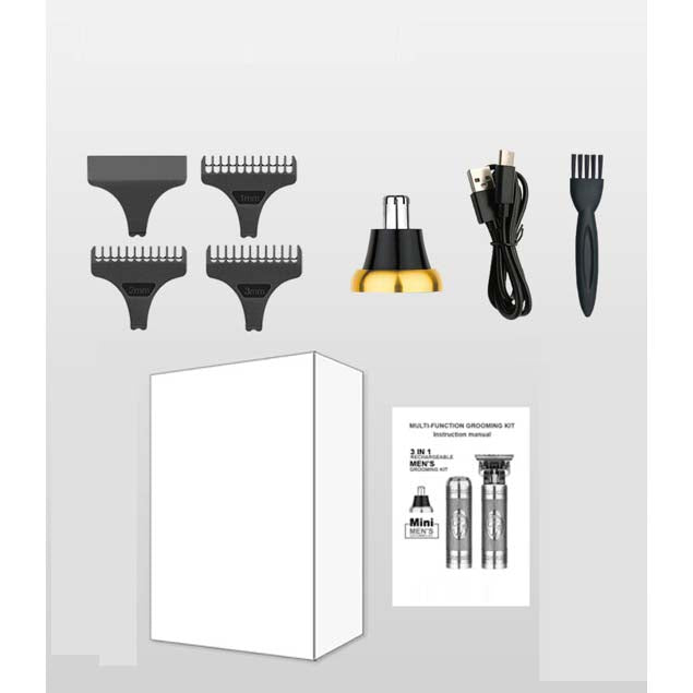 3-in-1 Rechargeable Men's Grooming Kit