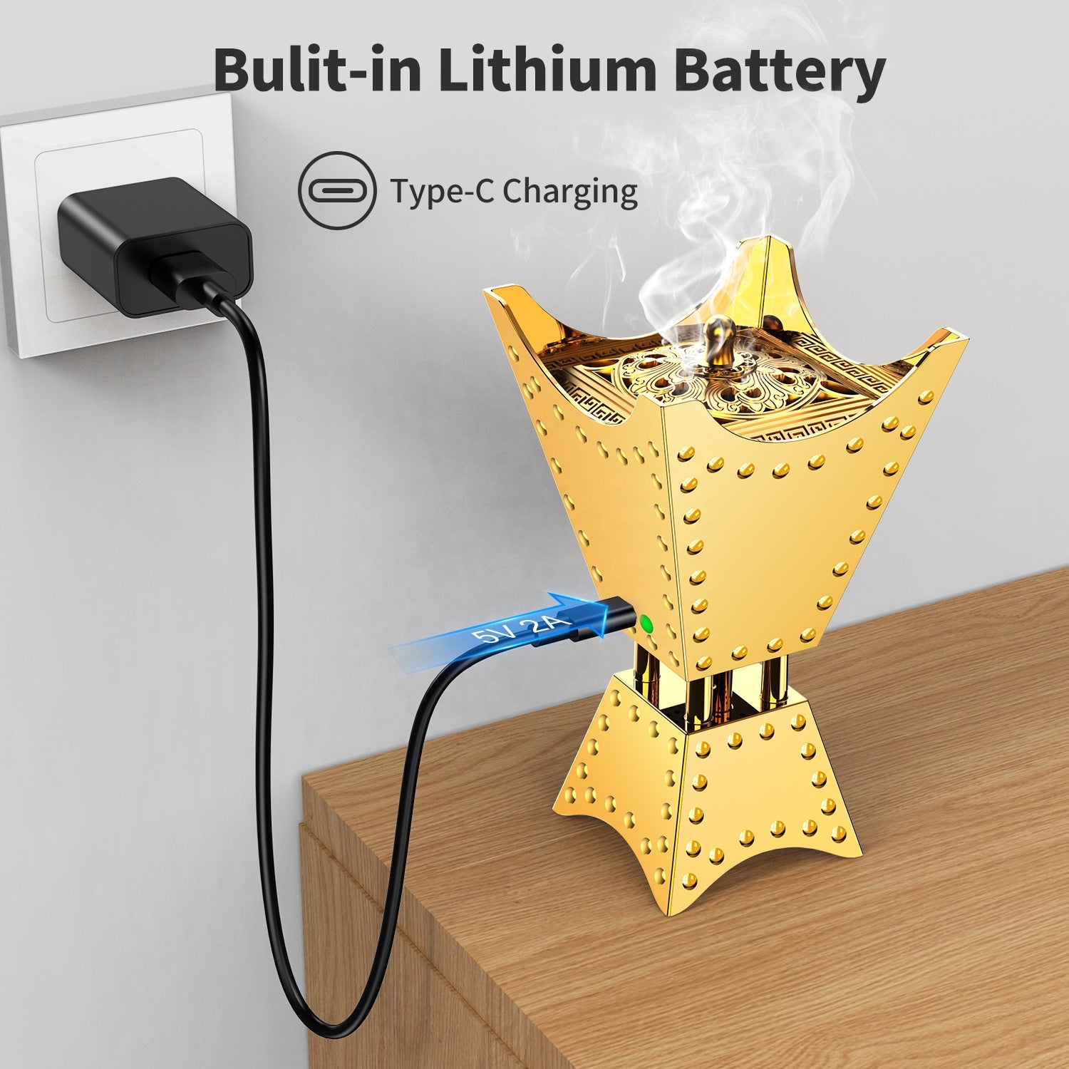 Luxury Electric Bakhoor Burner