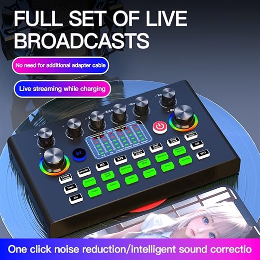 F009 Professional Live Sound Card