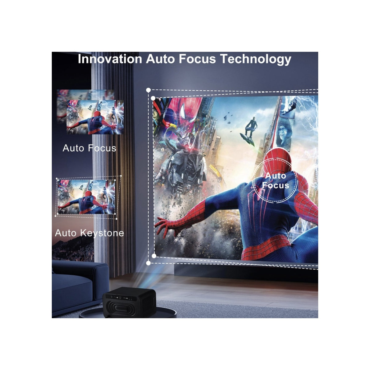 U8 Pro Movie Projector | Elevate Your Home