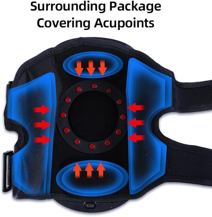 Portable Heating Knee and Waist Massager