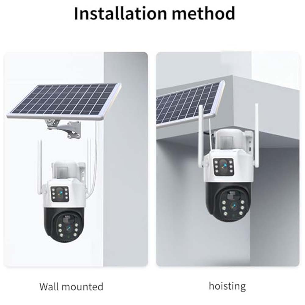 4G LTE Solar Battery Outdoor Camera