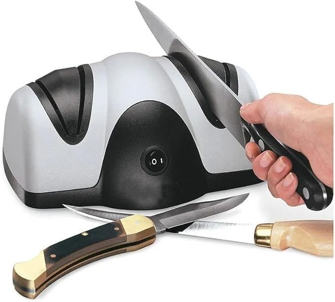 2 Stage Professional Universal Kitchen Electric Knife Sharpener
