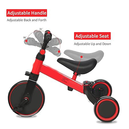 3-in-1 Kids Tricycle Toddler Bike