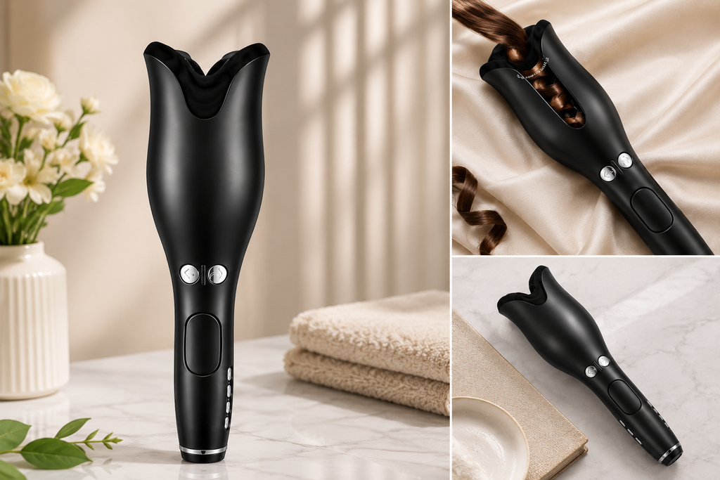 Spin N Curl Ceramic Rotating Hair Curler