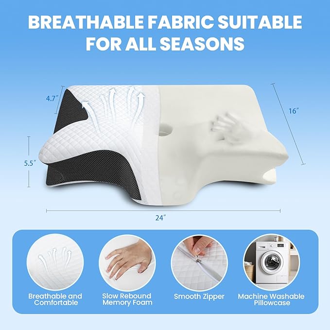 Memory Foam Cervical Pillow