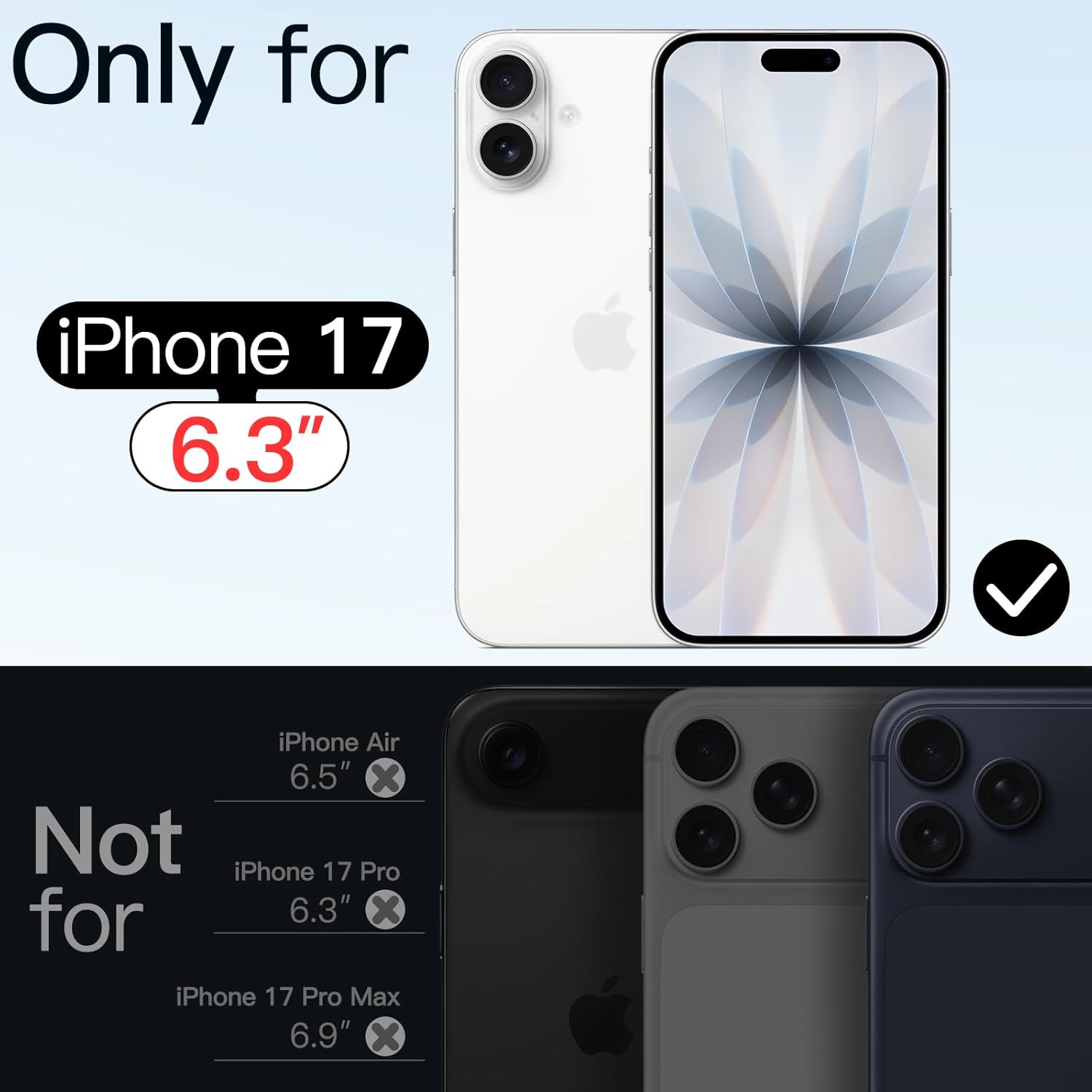 Magnetic Case for iPhone 17 6.3"