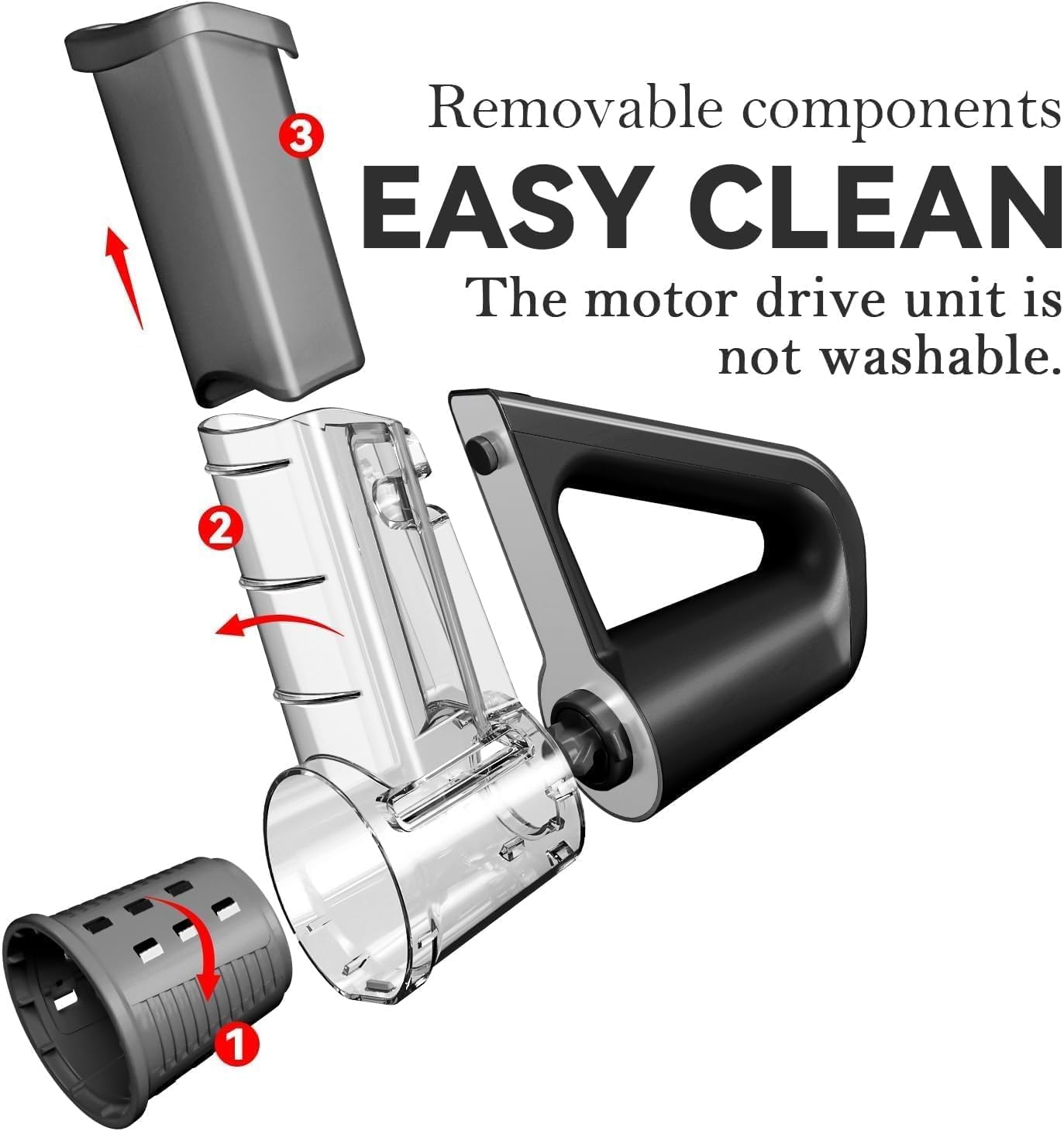 Electric Salad Shooter Cordless Rechargeable Vegetable Cutter