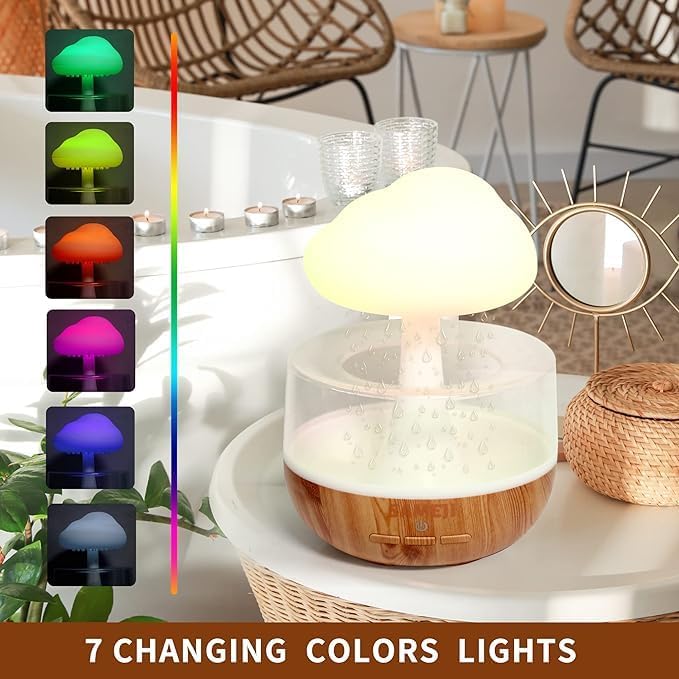 Raining Cloud Night Light Aromatherapy