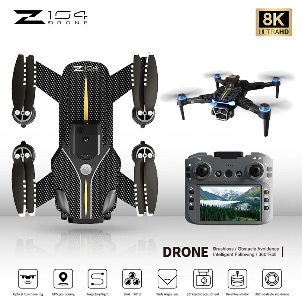 Z104 Drone with 4.5" Screen Remote