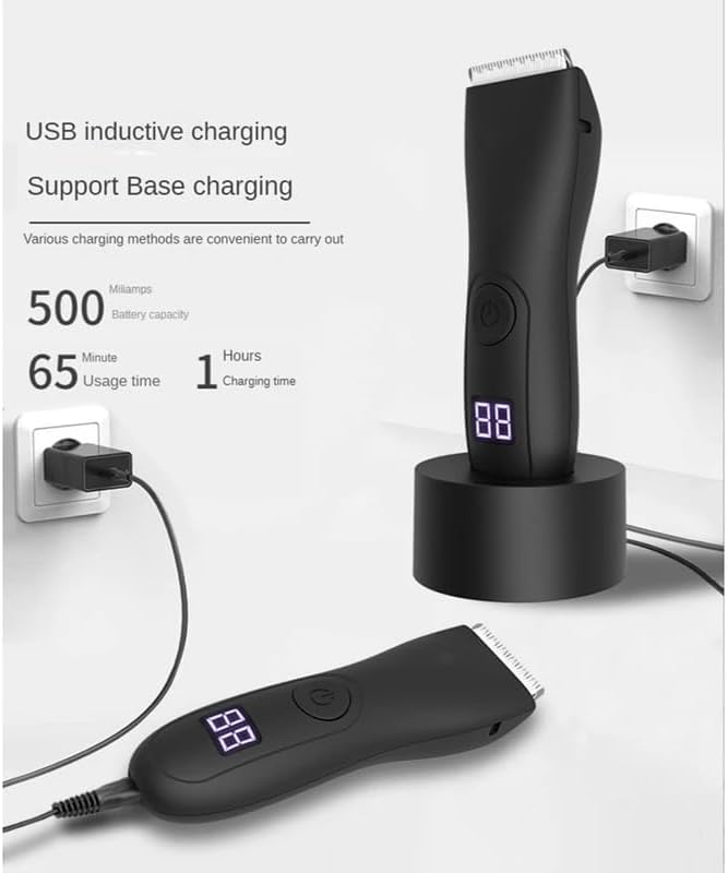 Electric Hair Trimmer and Shaver for Men