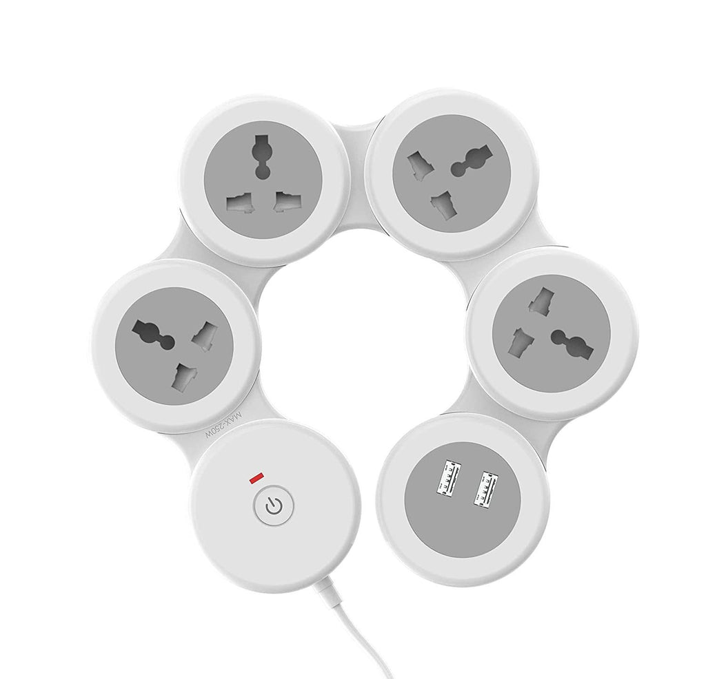3276 Cuba Power Strip with 2 USB 3.1A
