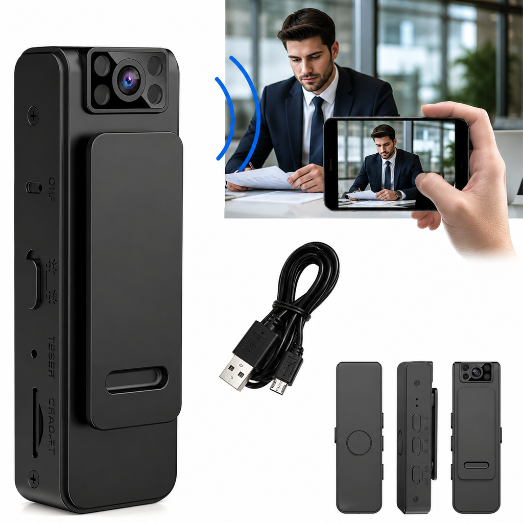 HD 1080p Noise Reduction Body Camera