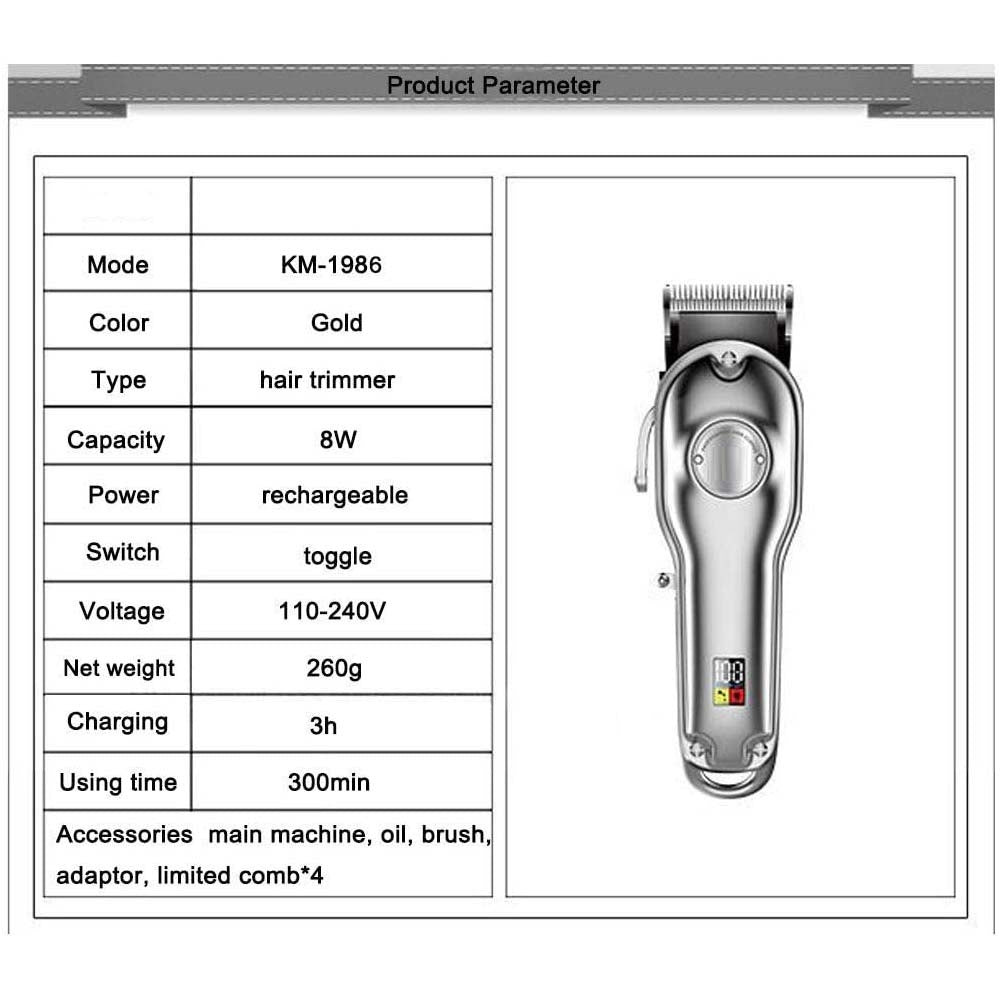Professional Hair Clipper for Men