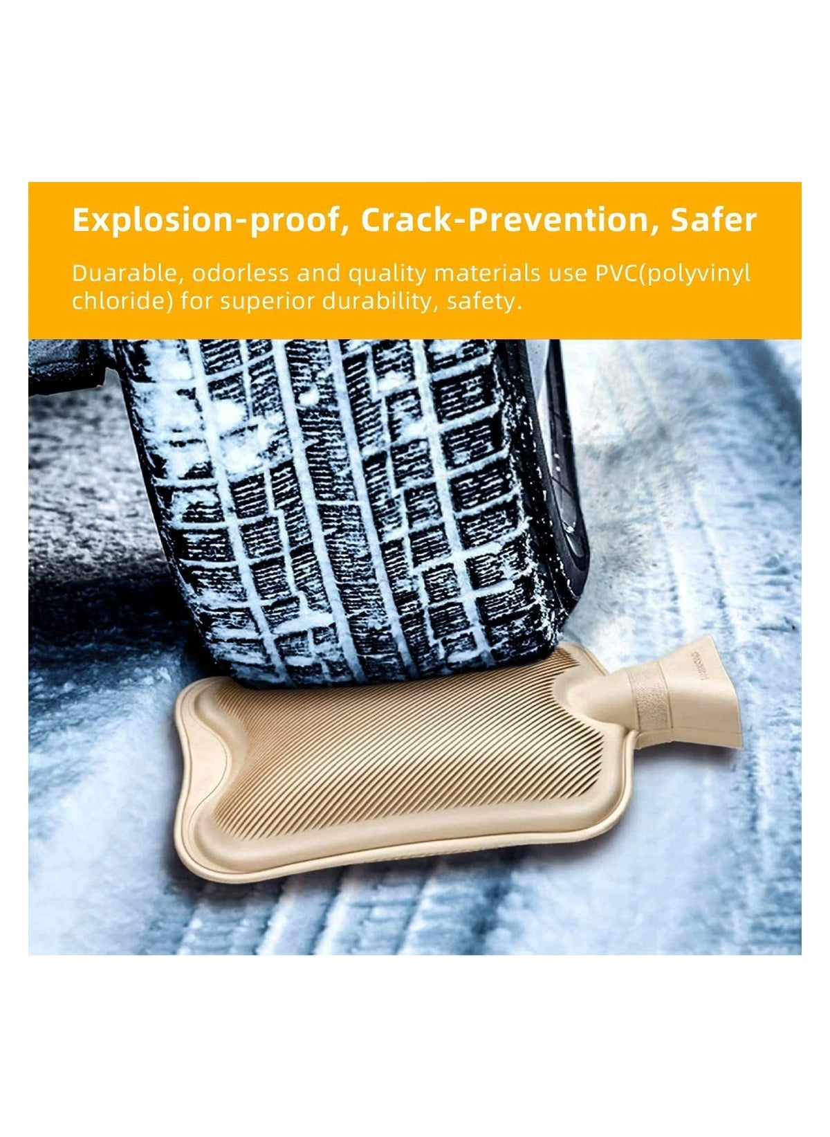 Hot Water Bag with Soft Cover