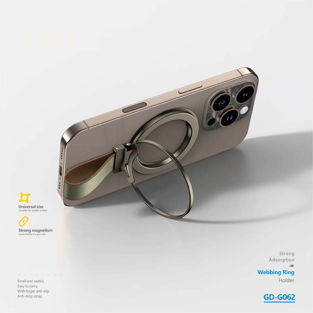 GD-G062 2-in-1 Finger Ring Stand