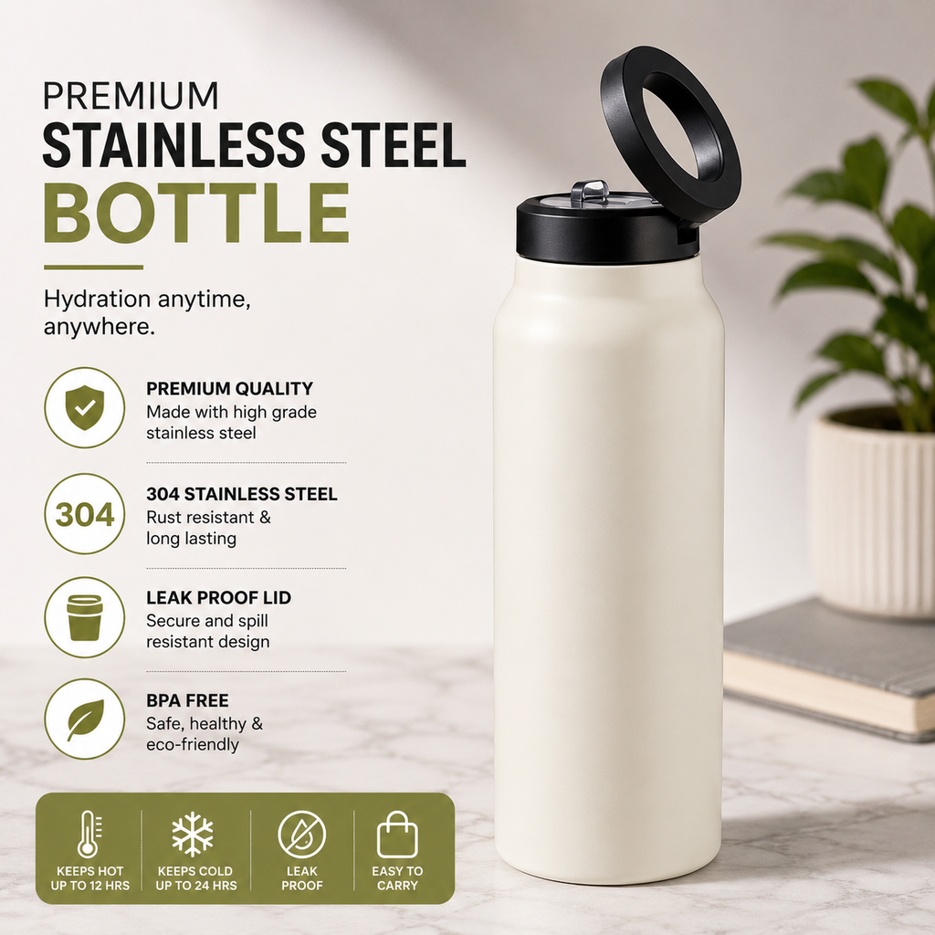 Stainless Steel Magnetic Vacuum Flask