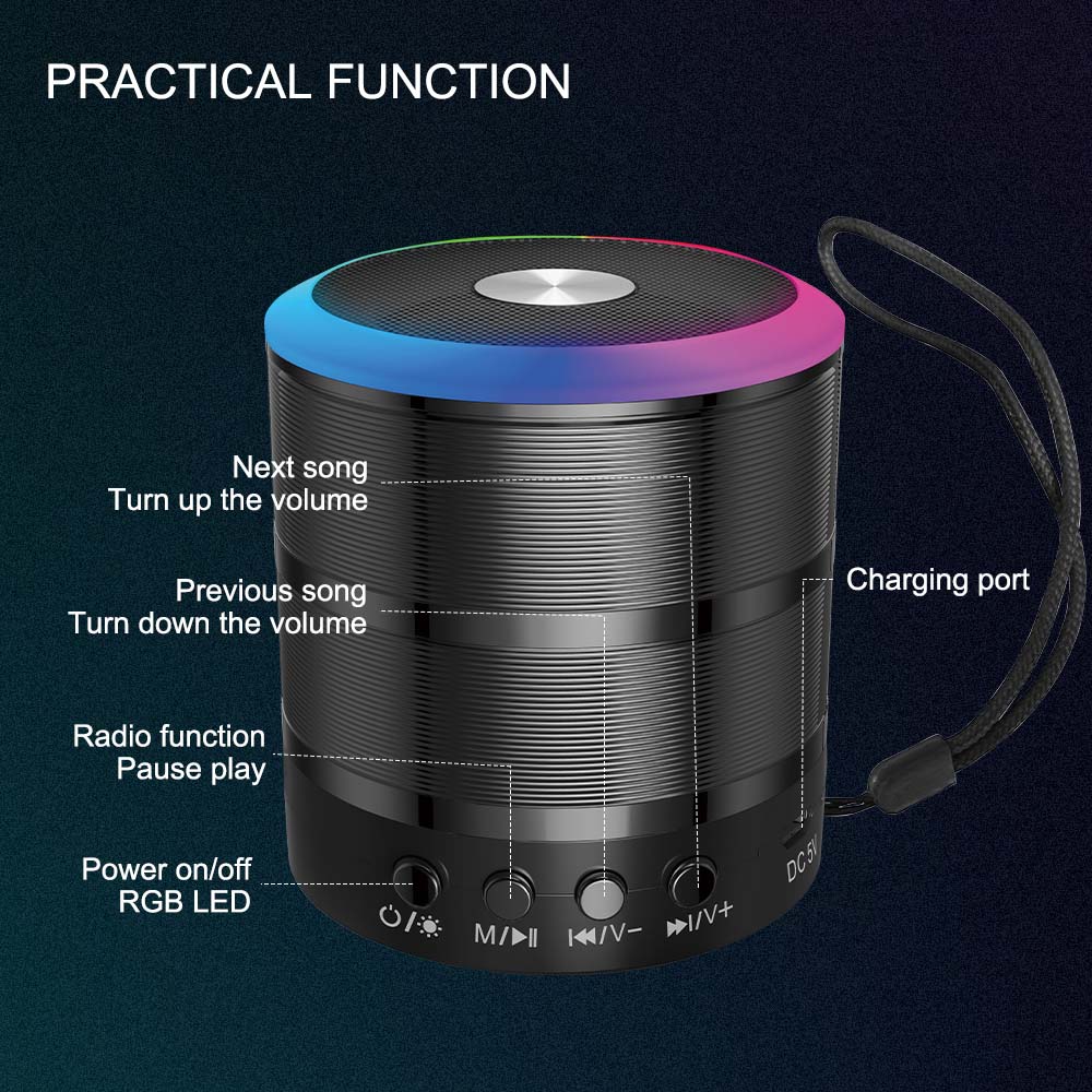 Portable Bluetooth Speaker & Radio.