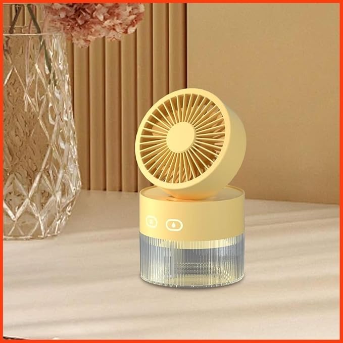 Two-in-One Desktop Spray Humidification Fan