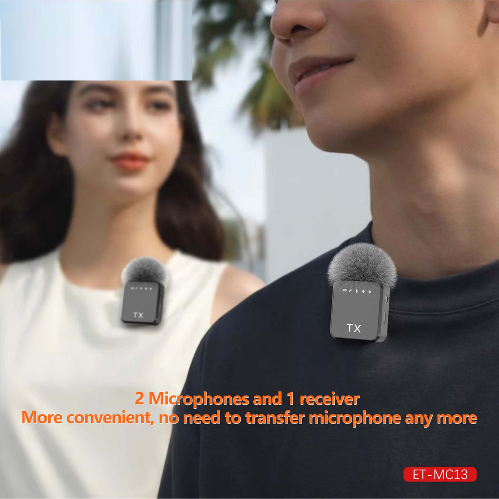 3-in-1 Lavalier Wireless Microphone