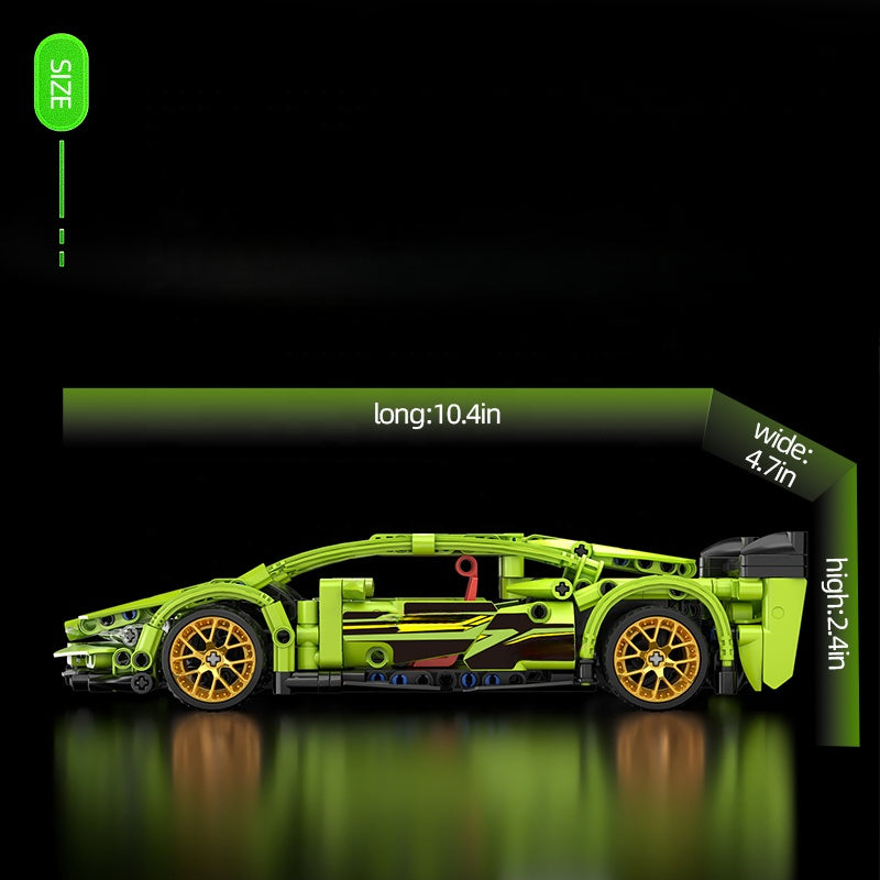 Come Alive Tech Sport Racing Car Building Set