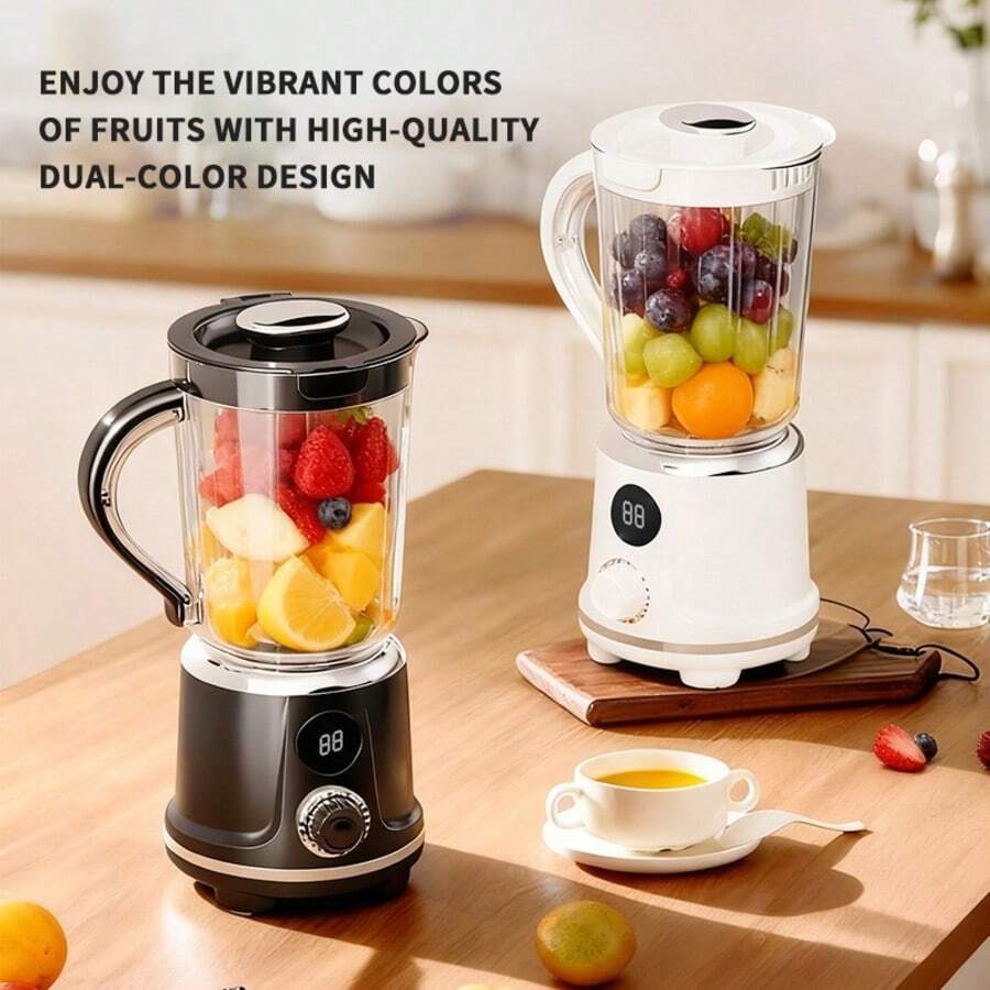 Portable USB Rechargeable Blender with LED Display