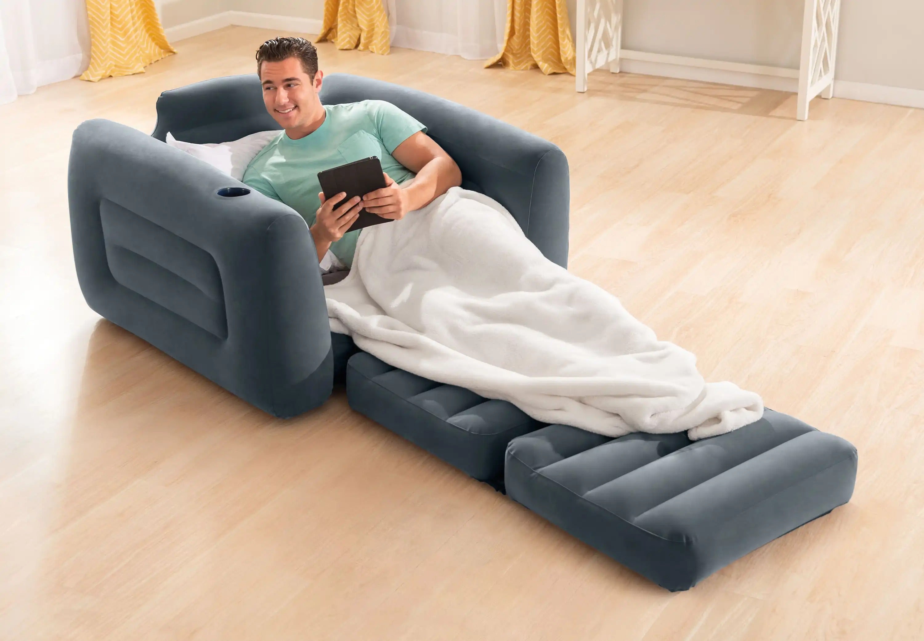 Foldable Inflatable Lazy Sofa Bed