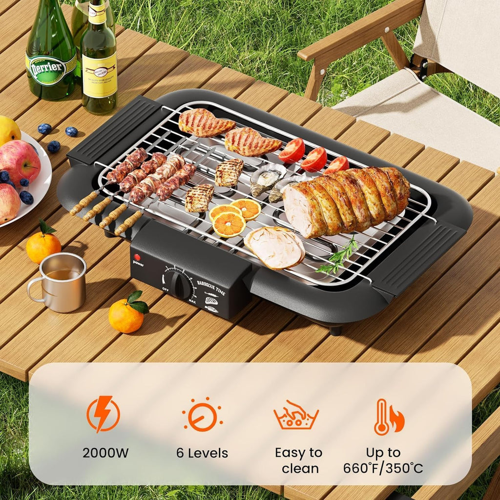 Smokeless Indoor/Outdoor Electric Gril