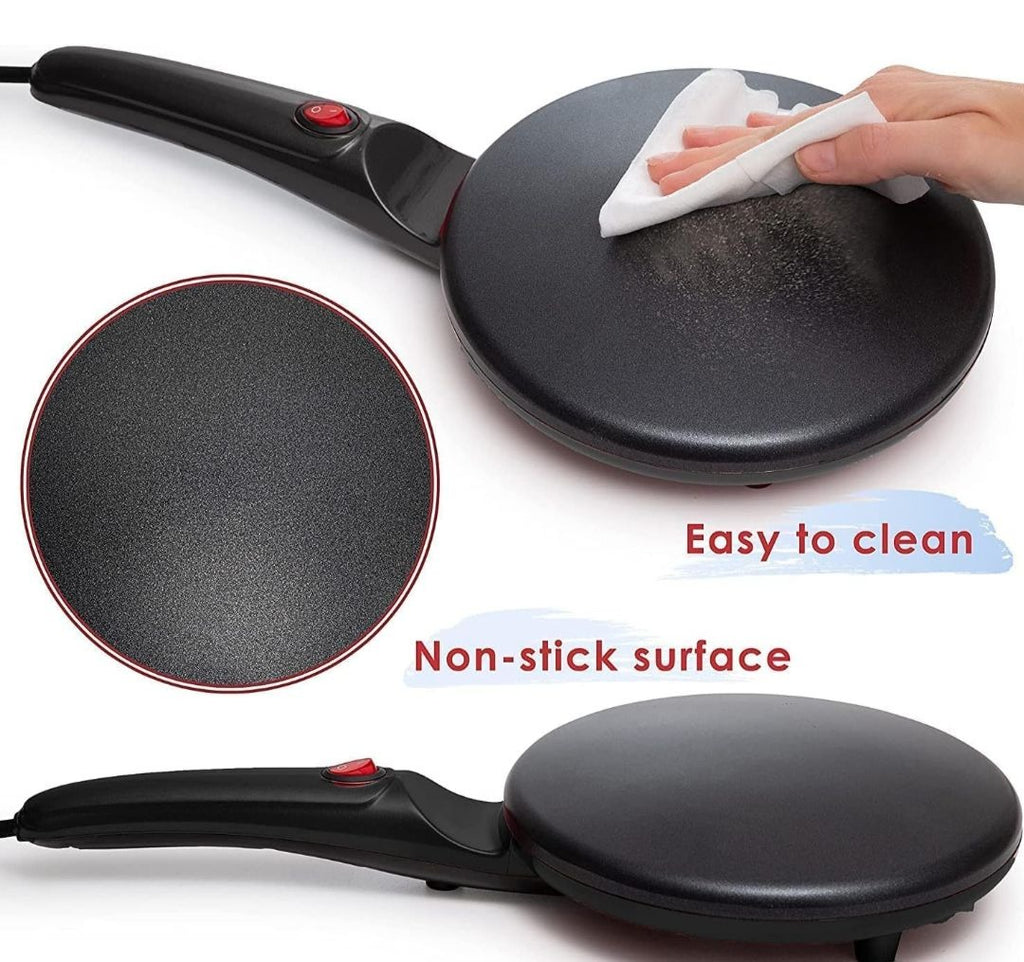 Electric Pancake & Crepe Maker with Auto