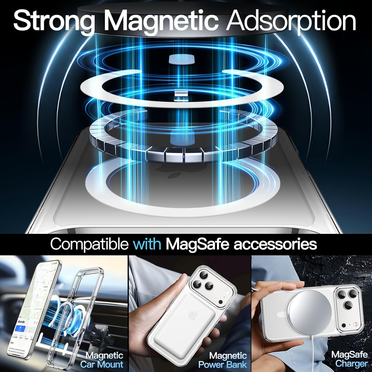 Magnetic Case for iPhone 17 Pro 6.3"
