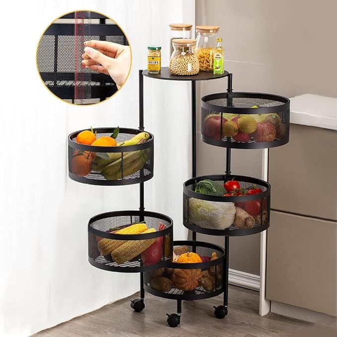 5-Tier Kitchen Storage Shelf