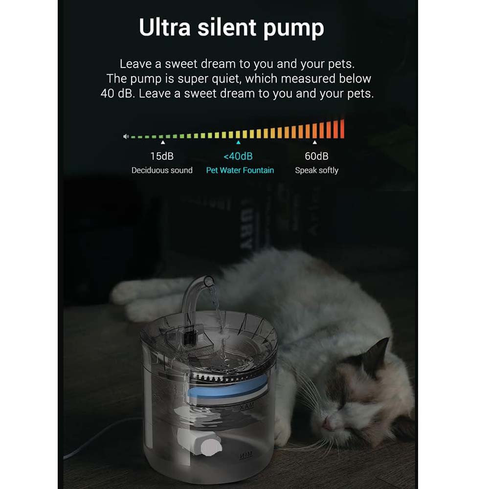 Pet Water Fountain Automatic Cat & Dog