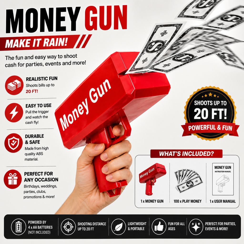 Super Money Gun | Unleash Fun & Excitement