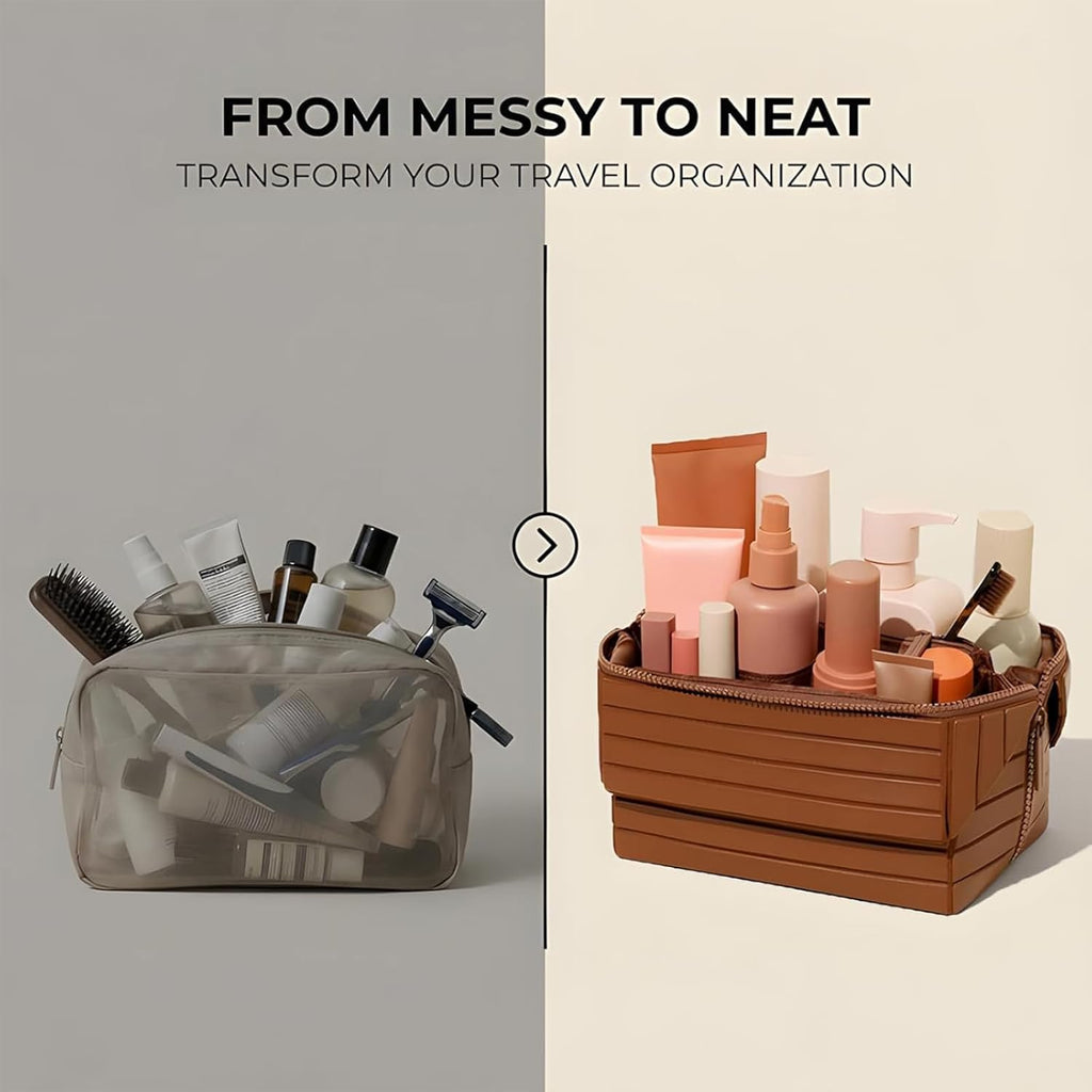 Foldable Travel Makeup Organizer Bag