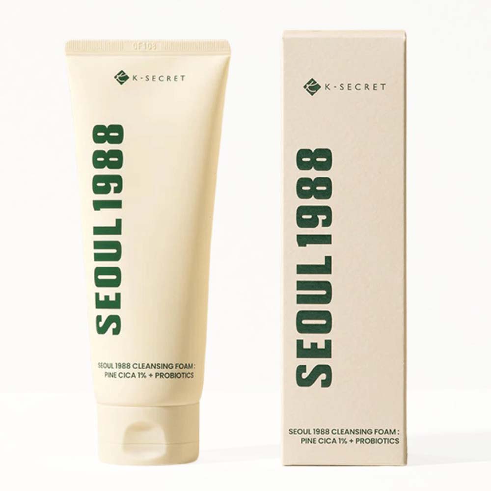 KSECRET SEOUL Pine Cica 1% + Probiotics Cleansing Foam