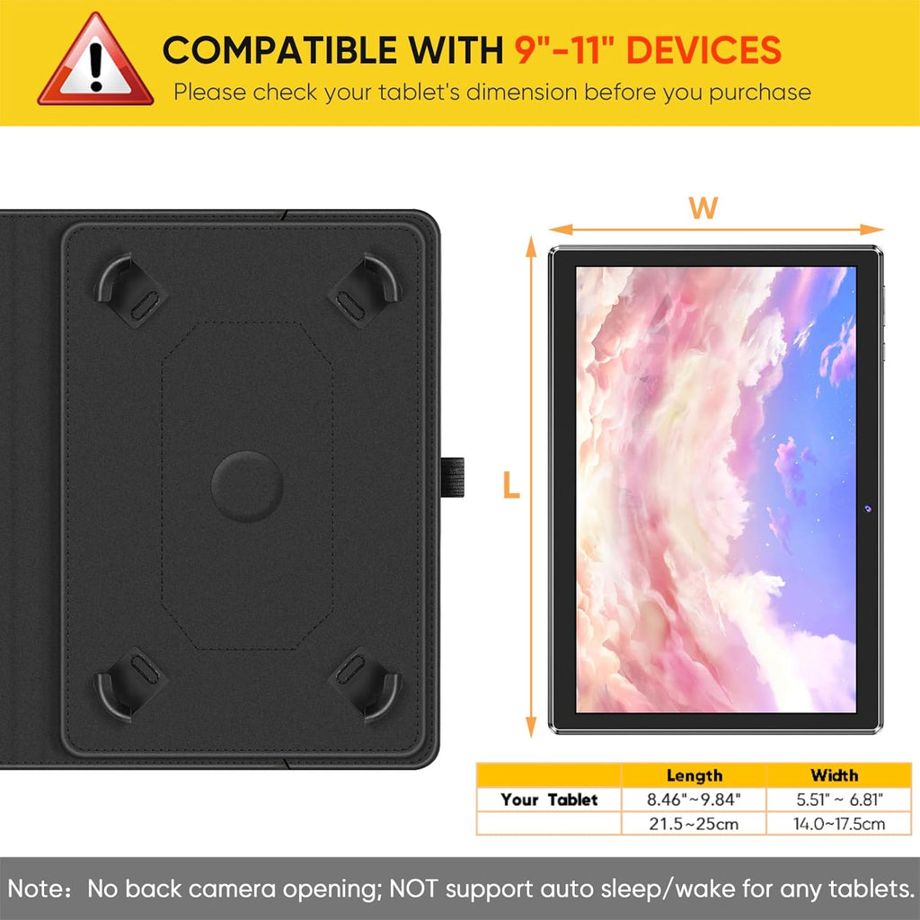 360° Rotating Case for Universal 10/11-inch