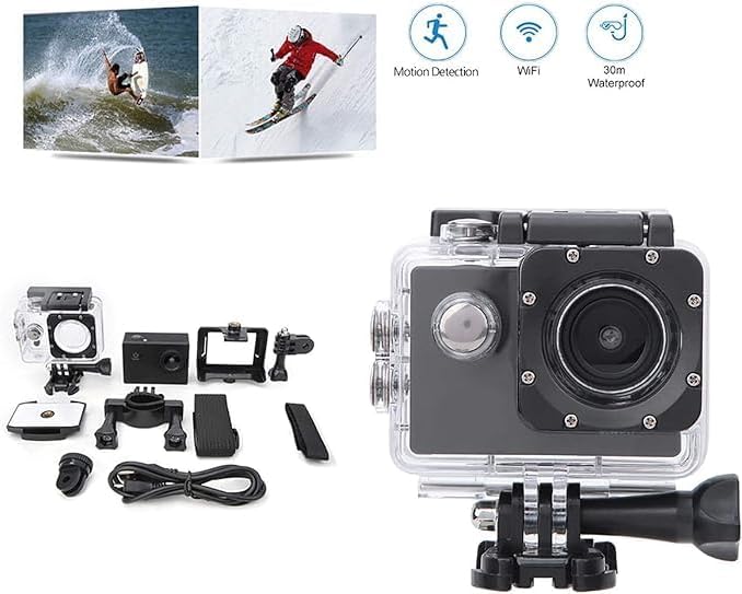 HD 1080P Outdoor WiFi Sports Camera
