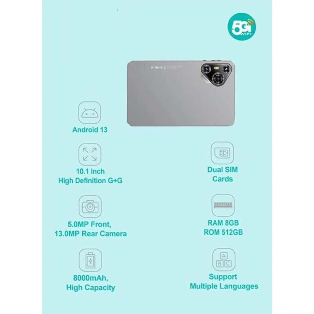 P200 11" Android 13 Tablet