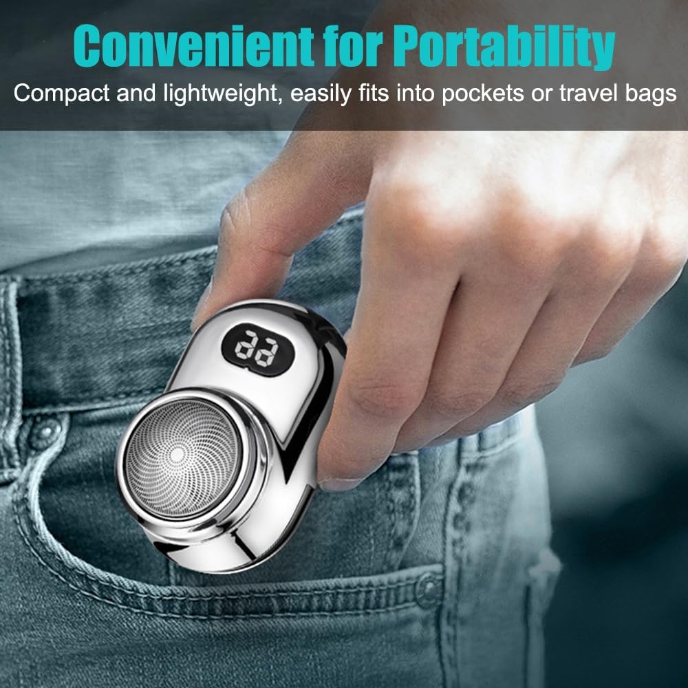 Fast Charging Digital Display Mini Shaver