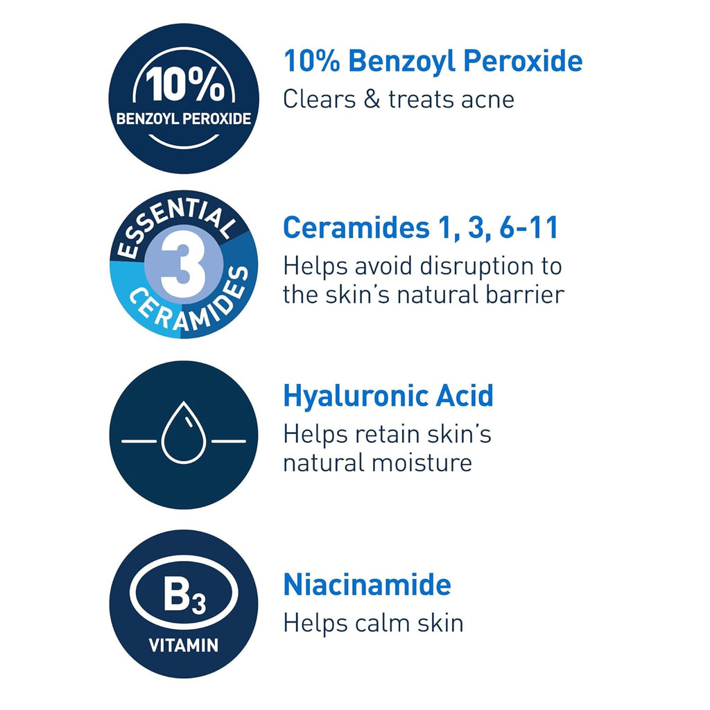 CeraVe Acne Foaming Cream Wash