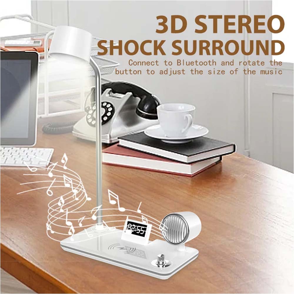 LED Desk Lamp with Wireless Charger