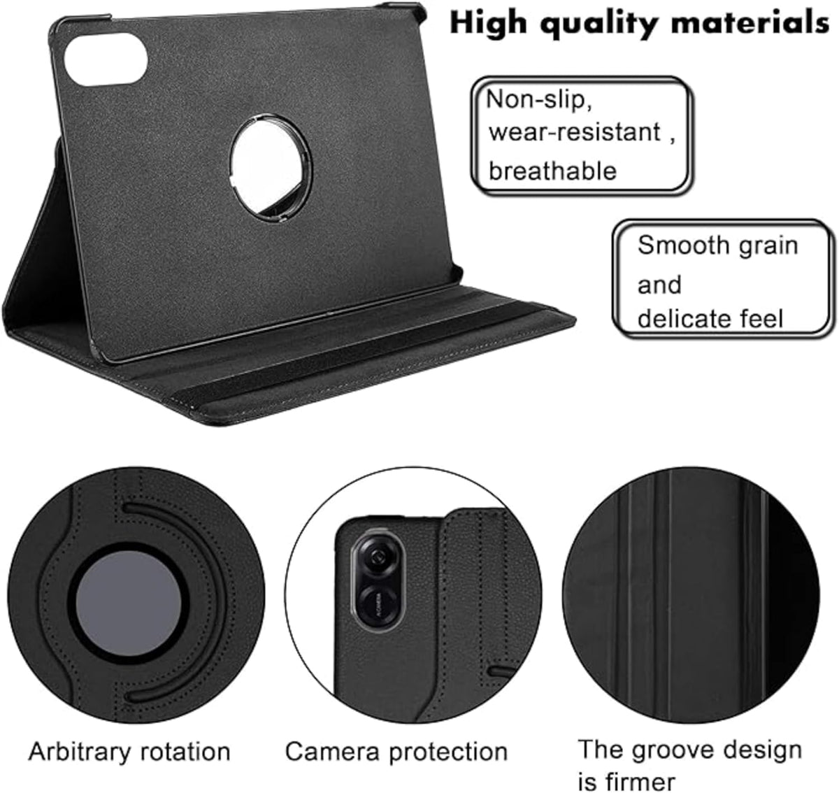 360° Rotating Compitable for Honor Pad X9/X8 cover case