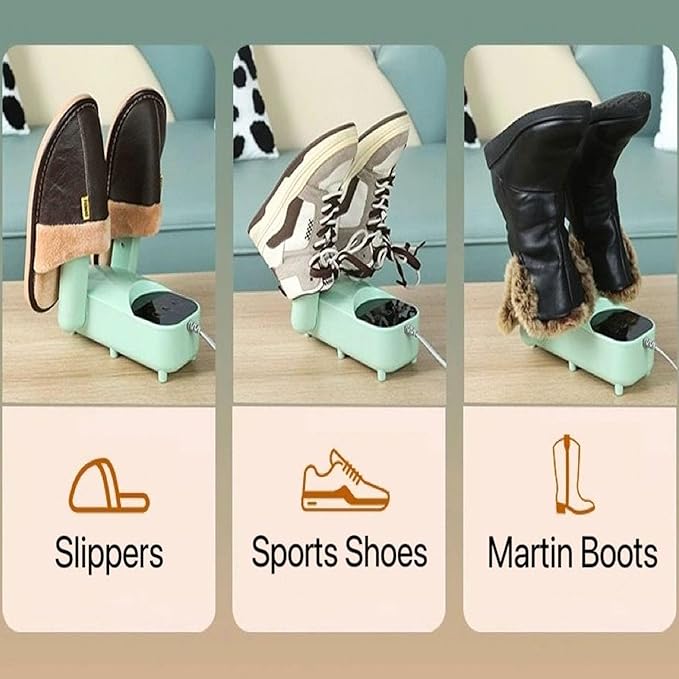 Electric Shoe Dryer with Adjustable Rack