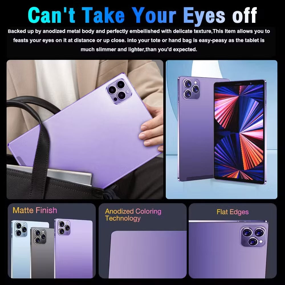 A16 Pro Tablet 10.1-Inch HD+ Display