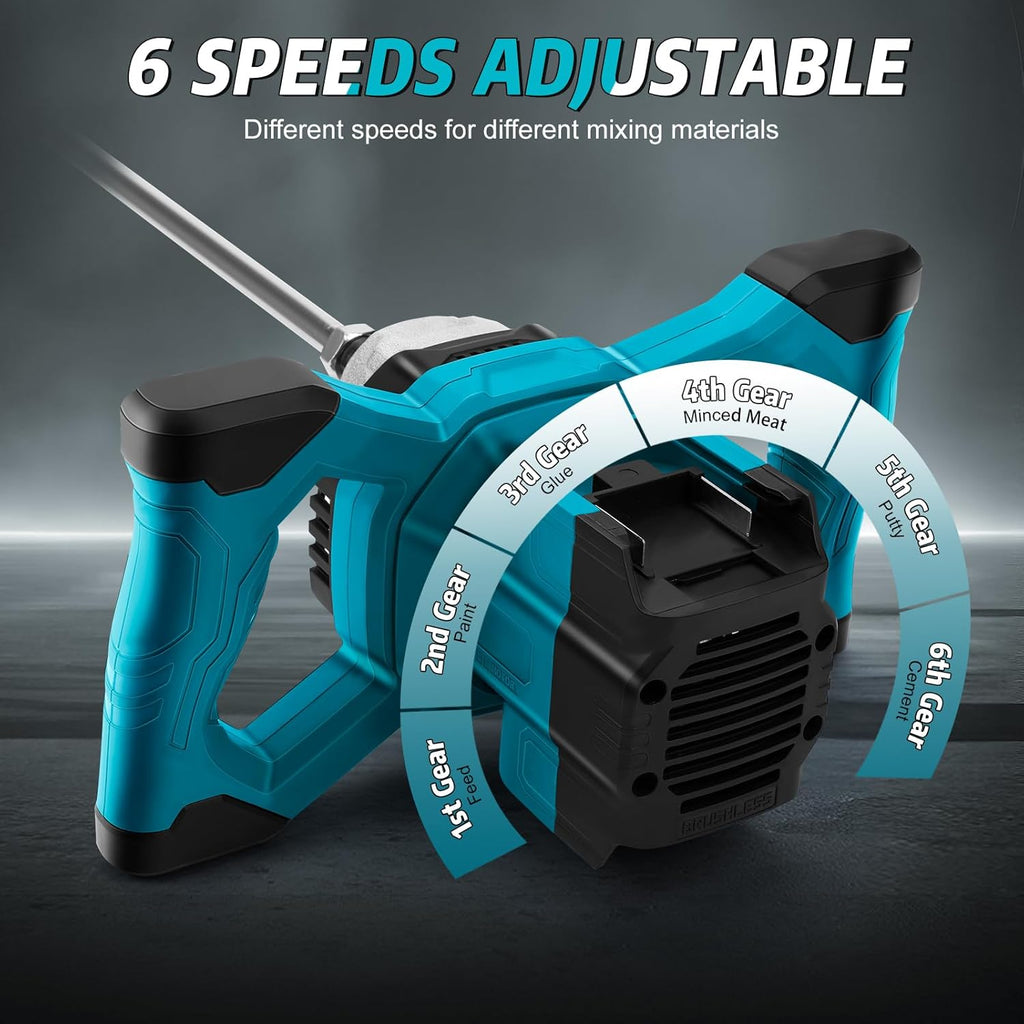 Cordless Paint & Mortar Mixer