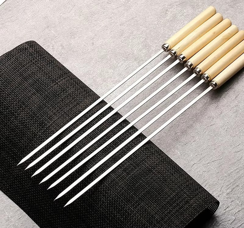 6 Pcs Kebab Skewers | Barbecue Skewers