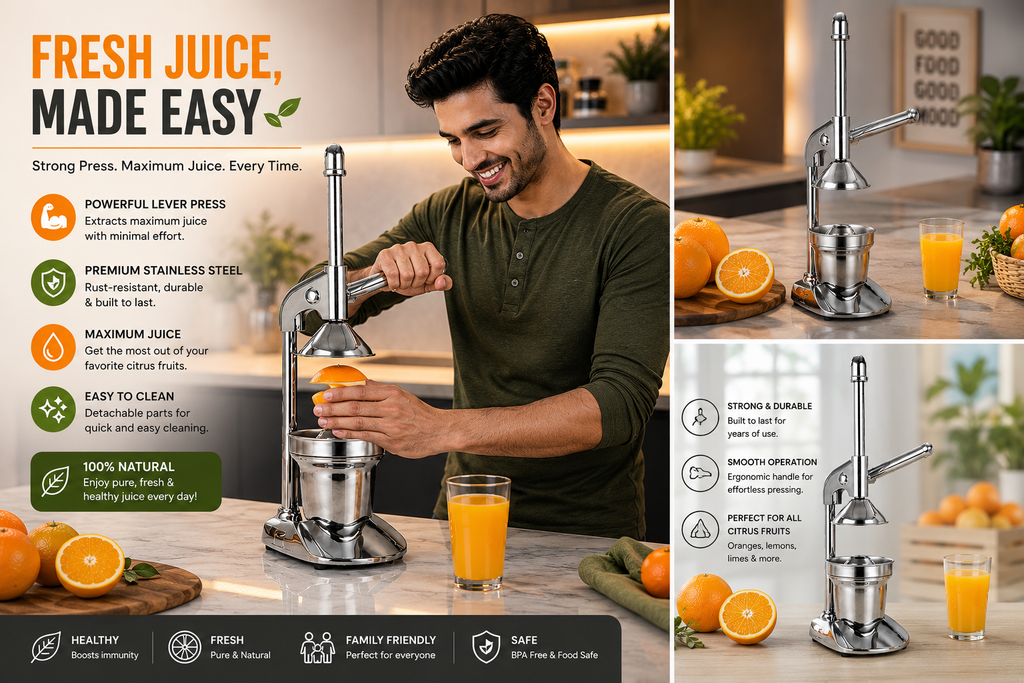 Commercial Manual Juicer