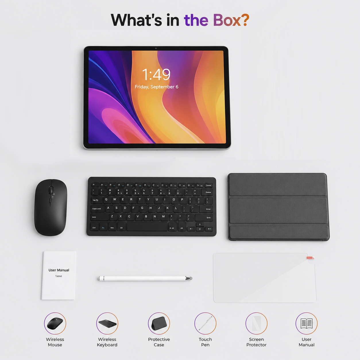 Tab 18 10.1 Inch Tablet with 8GB RAM, 512GB Storage
