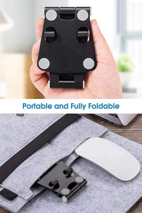 Fully Foldable Adjustable Cell Phone Stand